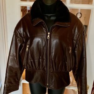Andrew Marc soft leather jacket, Vintage